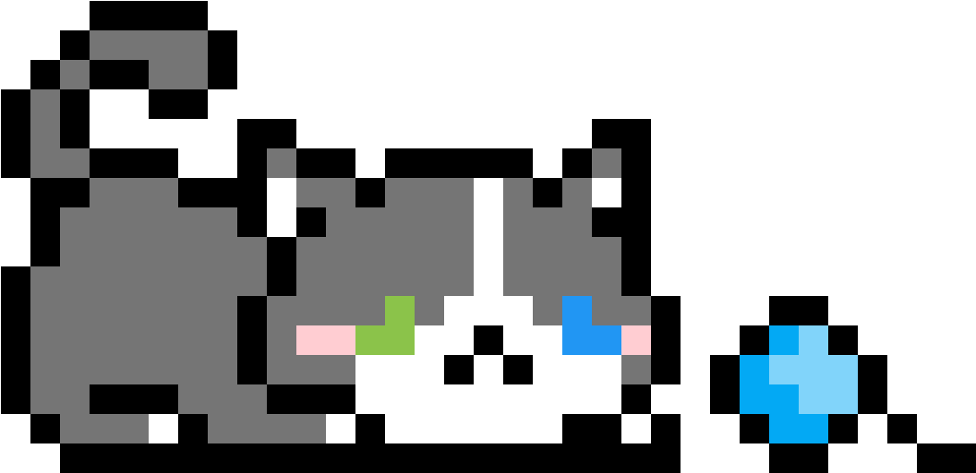 Mittens Loves His Yarn Ball - Cartoon Clipart (1188x825), Png Download