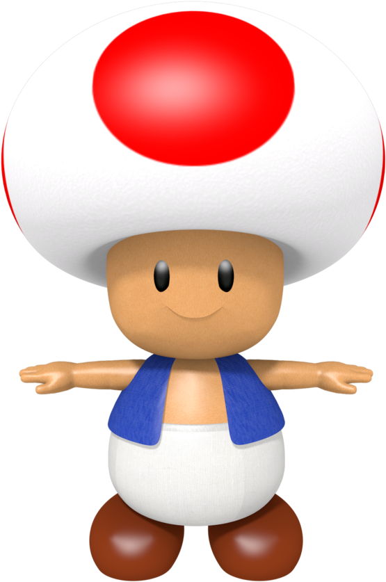 0 Replies 0 Retweets 0 Likes - Toad Mario T Pose Clipart (894x894), Png Download