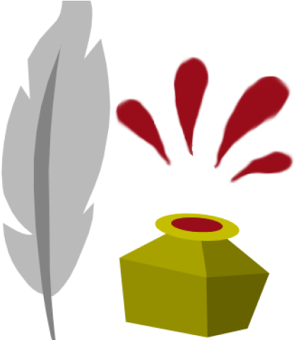 Quill Clipart Mark - Illustration - Png Download (640x480), Png Download