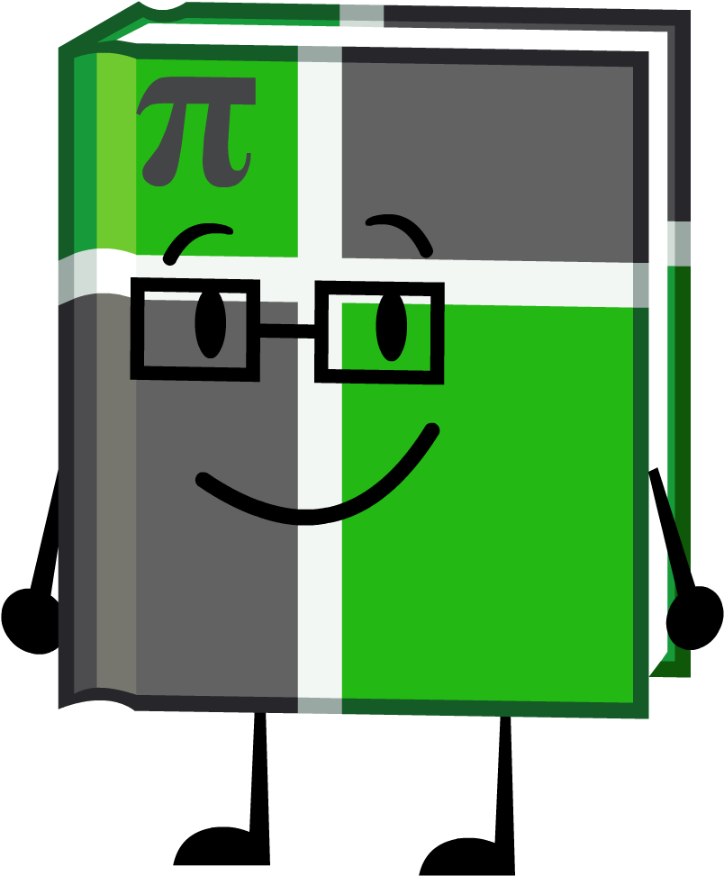 Some Nerd - Bfdia Book Clipart (1080x1080), Png Download