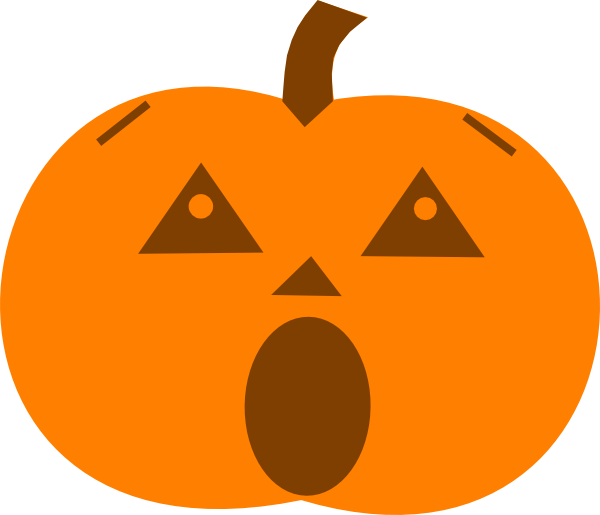 How To Set Use Orange Surprised Svg Vector Clipart (600x515), Png Download