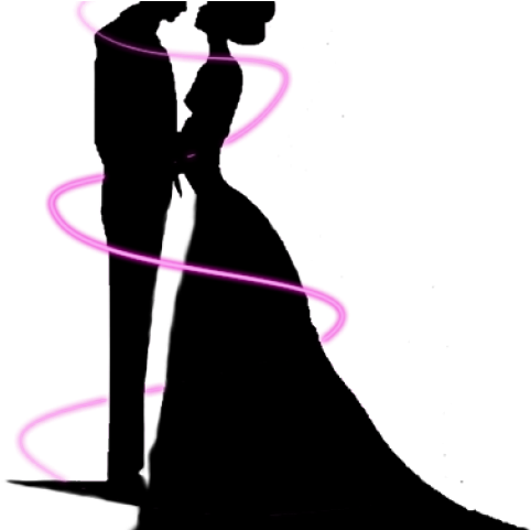 Wedding Couple Clipart - Love Good Night Janu - Png Download (640x480), Png Download