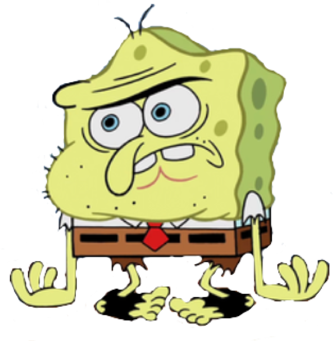 Spongy - Spongebob Spongy Clipart (663x705), Png Download