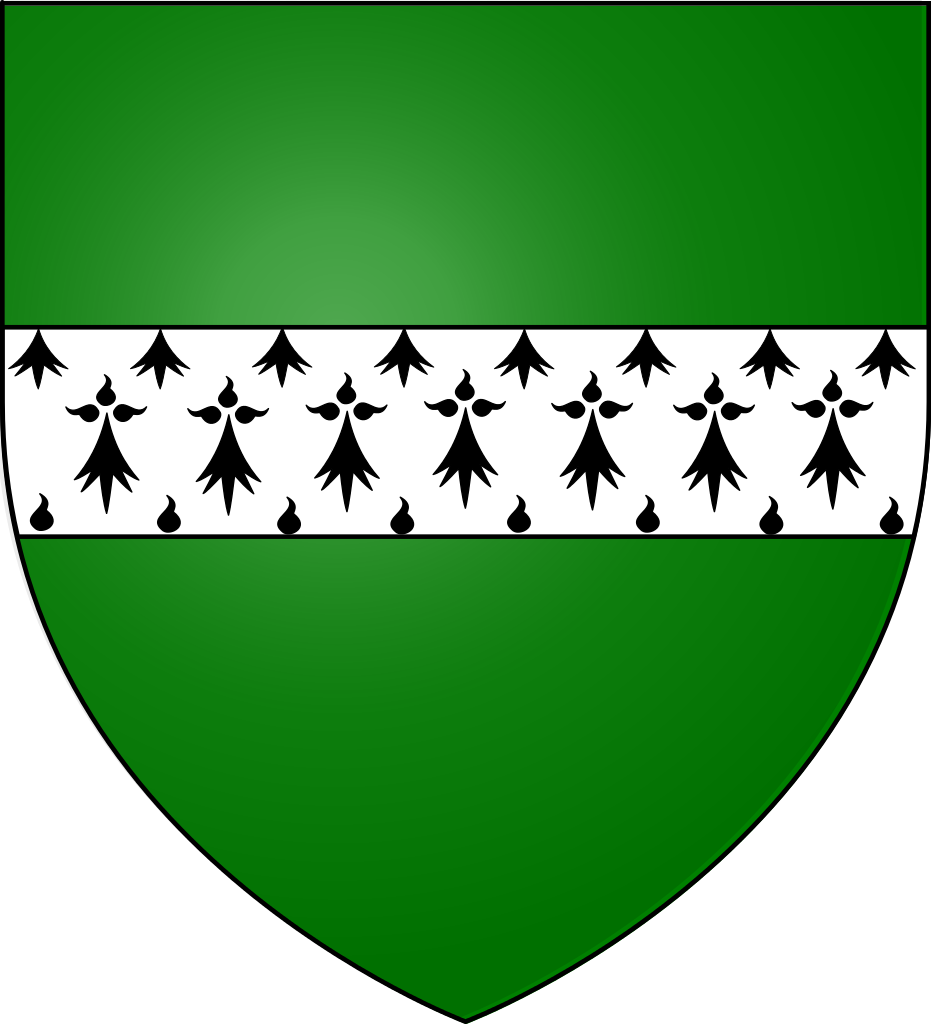 Blason De Gruson Nord-france - Nantes Clipart (931x1024), Png Download