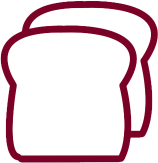 Bread Clipart (585x544), Png Download