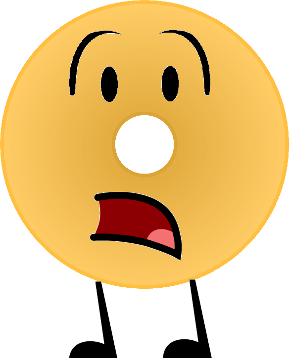 Transparent Library Image Ssbbose Pose Png - Bfdi Bagel Clipart (586x724), Png Download