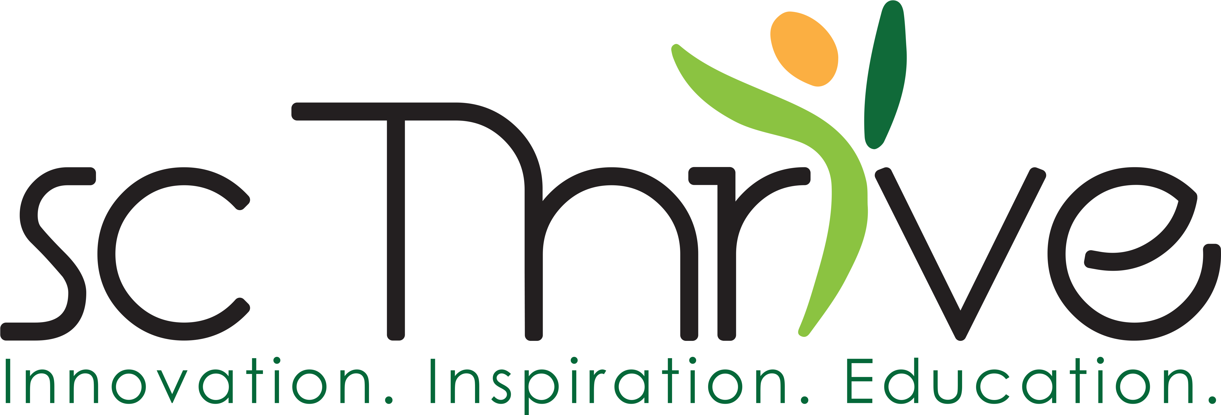 Sc Thrive Clipart (4882x1656), Png Download