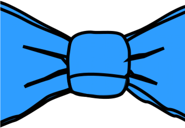 Tie Clipart Blue Tie - Bow Tie Clipart Bow Polka Dot - Png Download (640x480), Png Download