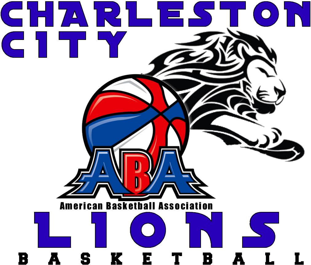Charleston City Lions M - American Basketball Association Clipart (1094x887), Png Download