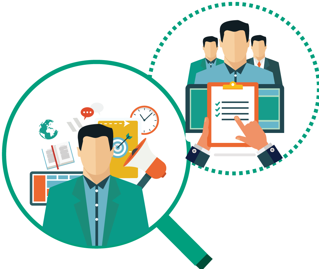 It Hunter Solutions Online Trainings Consulting And - Job Consulting Png Clipart (1023x864), Png Download