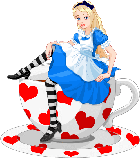 Https - //www - Google - Com/amp/s/mercury - Postlight - Cute Alice In Wonderland Cartoon Clipart (576x576), Png Download
