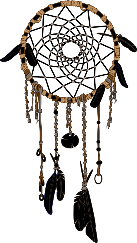 Dream Catcher Png Free Download - Dream Catcher Transparent Background Clipart (468x828), Png Download