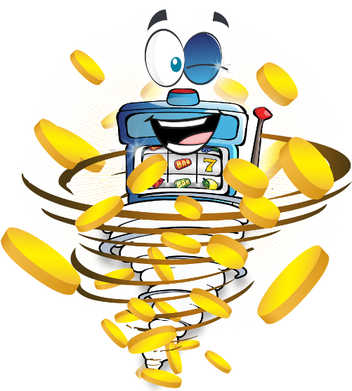 Slot Spinners - Cartoon Clipart (840x556), Png Download