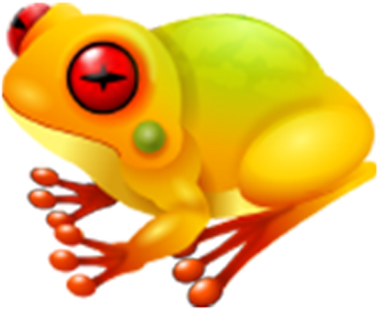 Super Rich Slots Messages Sticker-1 - Golden Poison Frog Clipart (618x618), Png Download