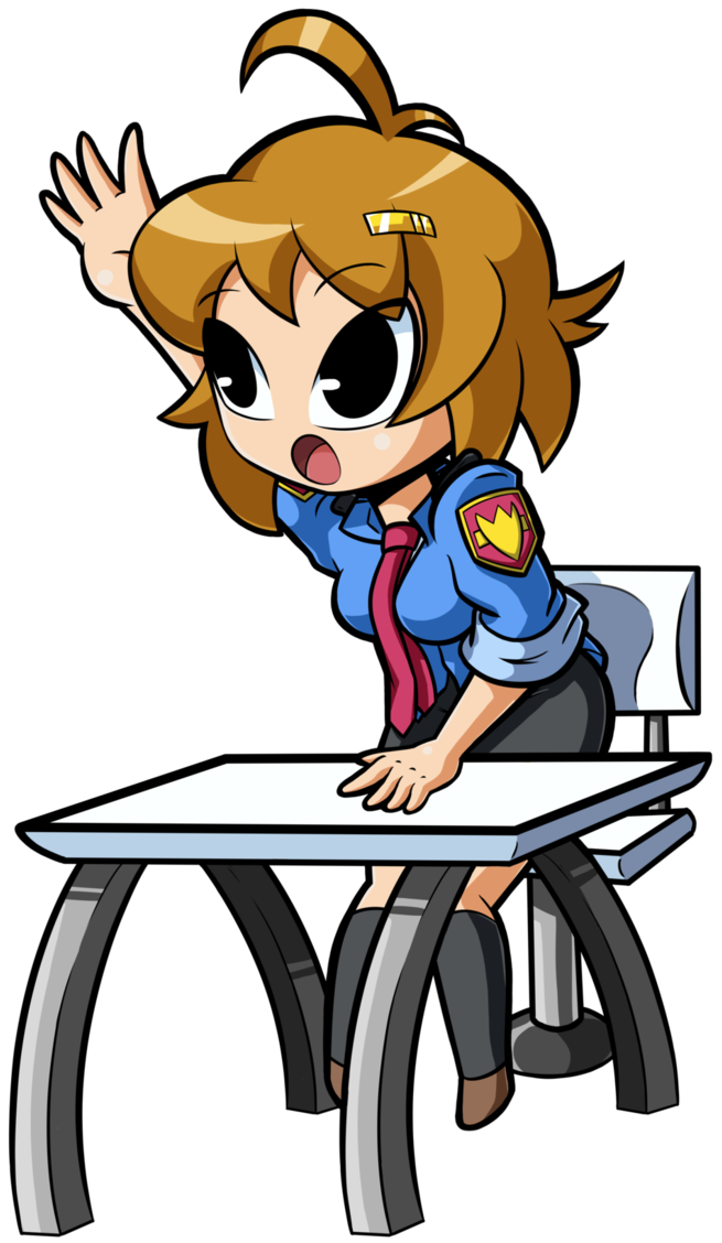 Mighty Switch Force Academy - Patty Wagon Mighty Switch Force Clipart (705x1132), Png Download