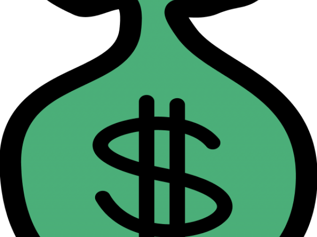 Money Sign Pictures - Money Bag Clipart Png Transparent Png (640x480), Png Download