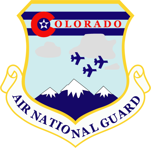 Colorado Air National Guard - Colorado Air National Guard Emblem Clipart (577x565), Png Download