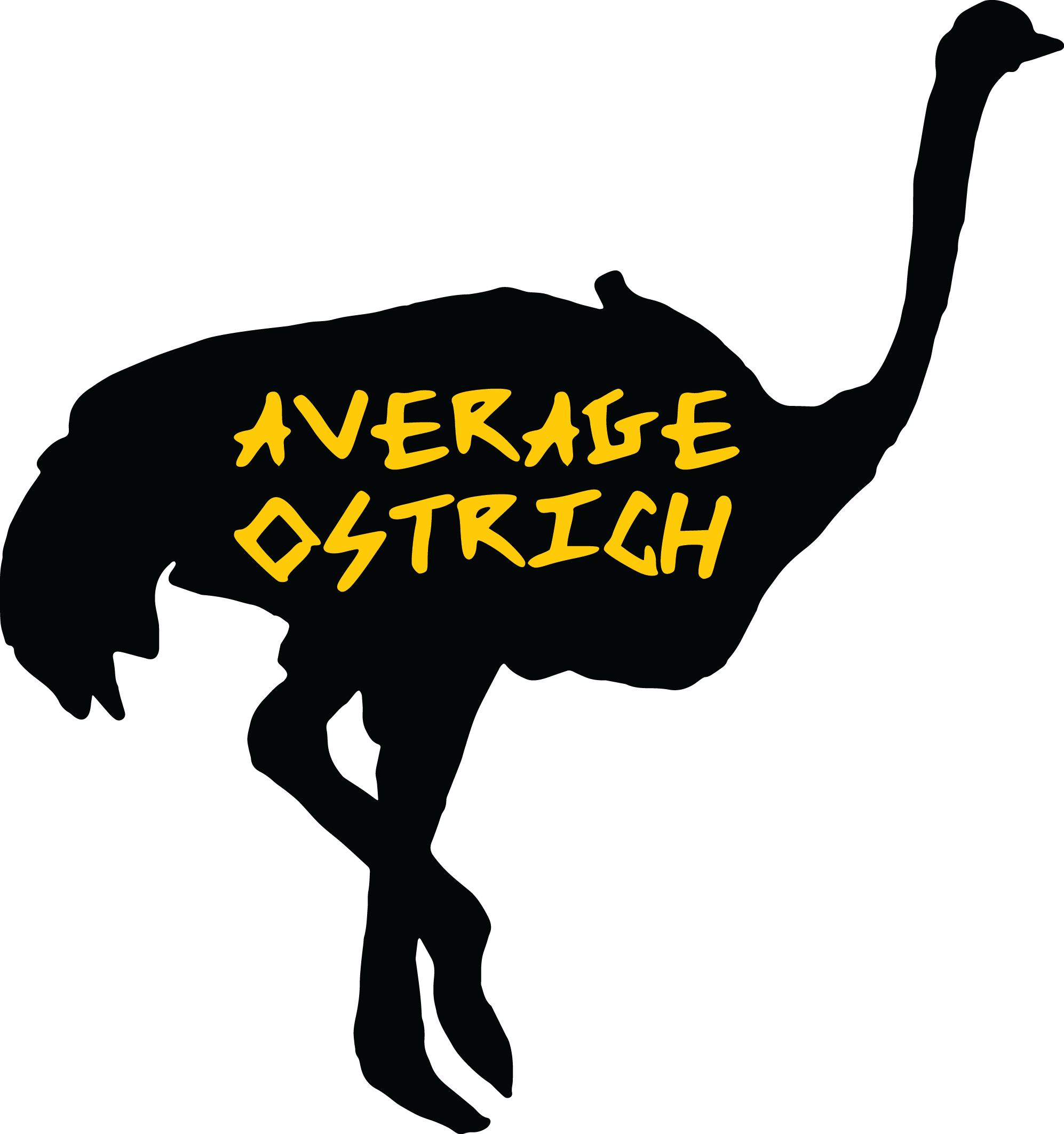 Logo Sticker Black Clipart (1994x2126), Png Download