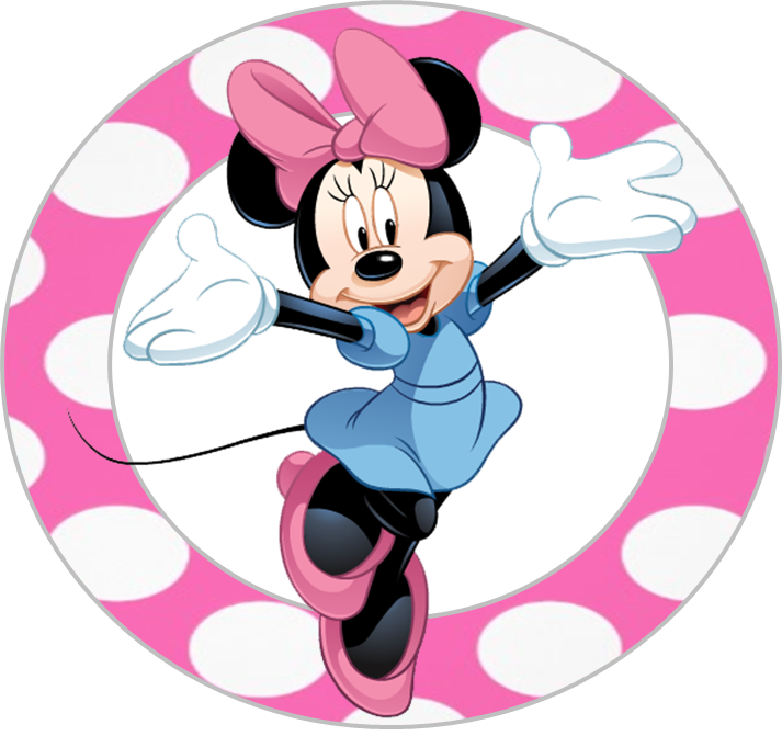 Free Minnie Mouse Party Ideas - Cartoon Happy Birthday Wishes Clipart (713x671), Png Download
