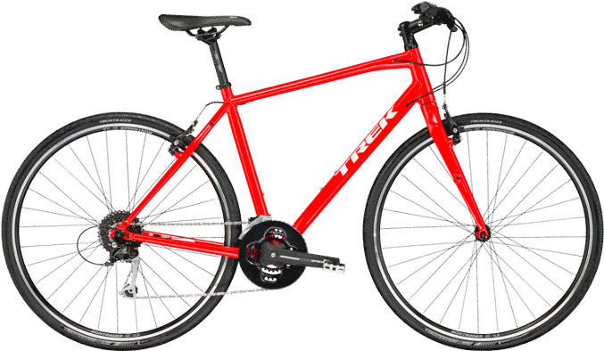 Graphic Black And White Stock Bmx Drawing Lightweight - Trek Fx3 Clipart (680x680), Png Download