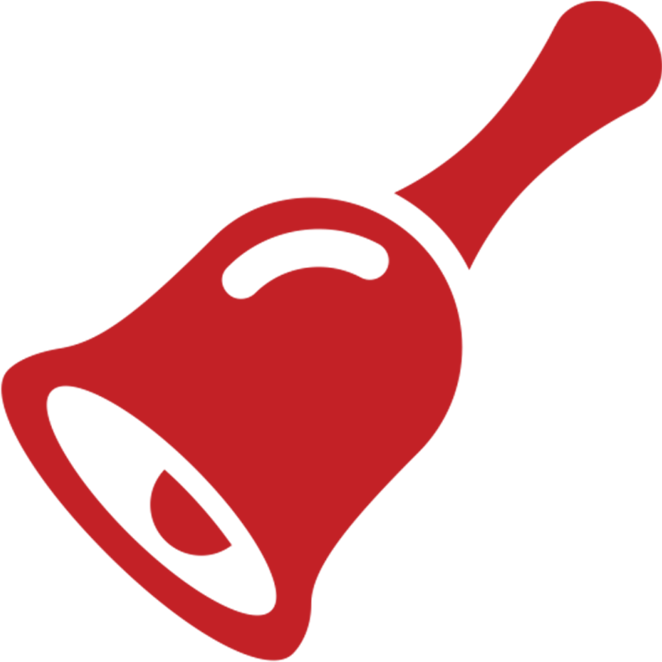 Listen To Carolers, Community Choirs And School Musical - Handbell Outline Clipart (1008x1008), Png Download