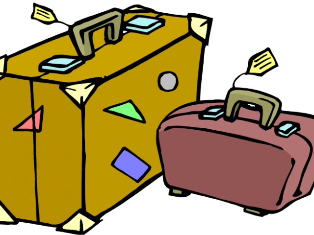 Packing Slip Cliparts Free Download Clip Art - Travel Bags Coloring Pages - Png Download (640x480), Png Download
