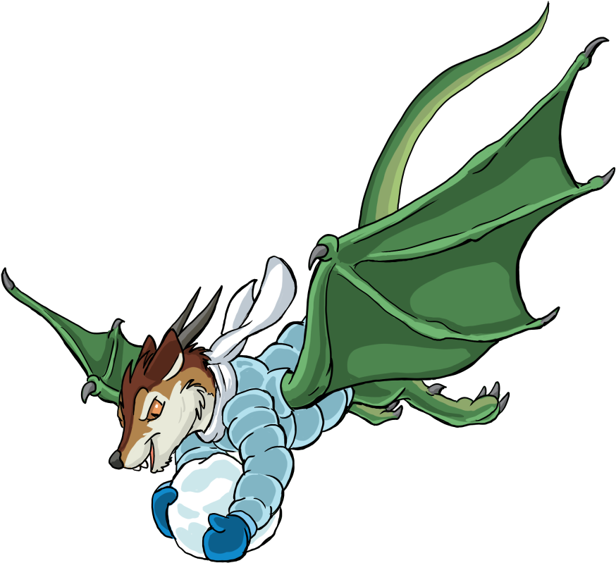 Snowball Fight Xodiac - Cartoon Clipart (960x1200), Png Download