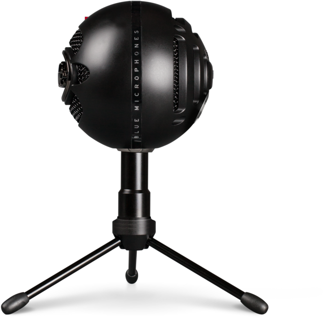 Yeti Blackout Microphone Target - Microphone Blue Snowball Clipart (960x1440), Png Download