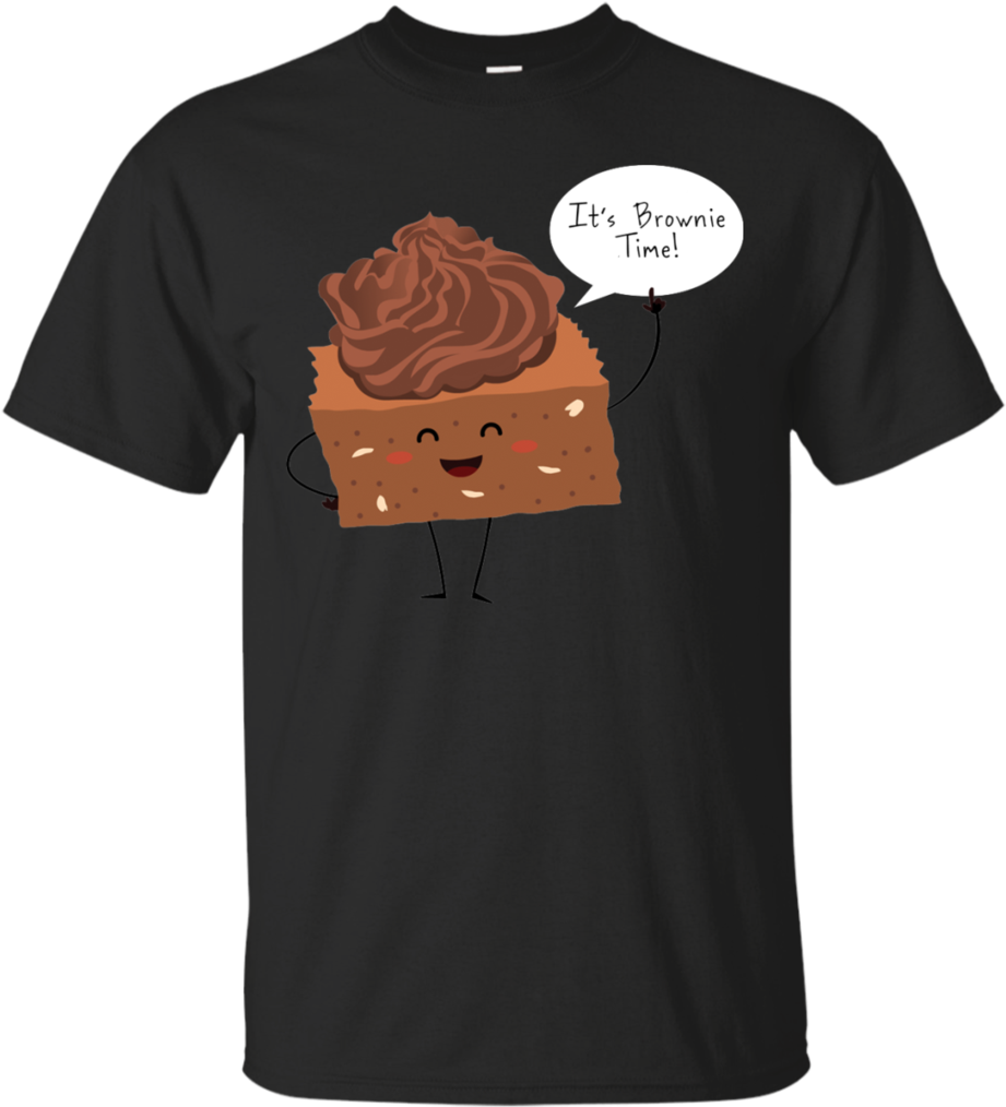 Brownie Time Brownie T Shirt & Hoodie - Bunkieshop Brownie - Brownie Time T Shirt & Hoodie Clipart (1024x1024), Png Download