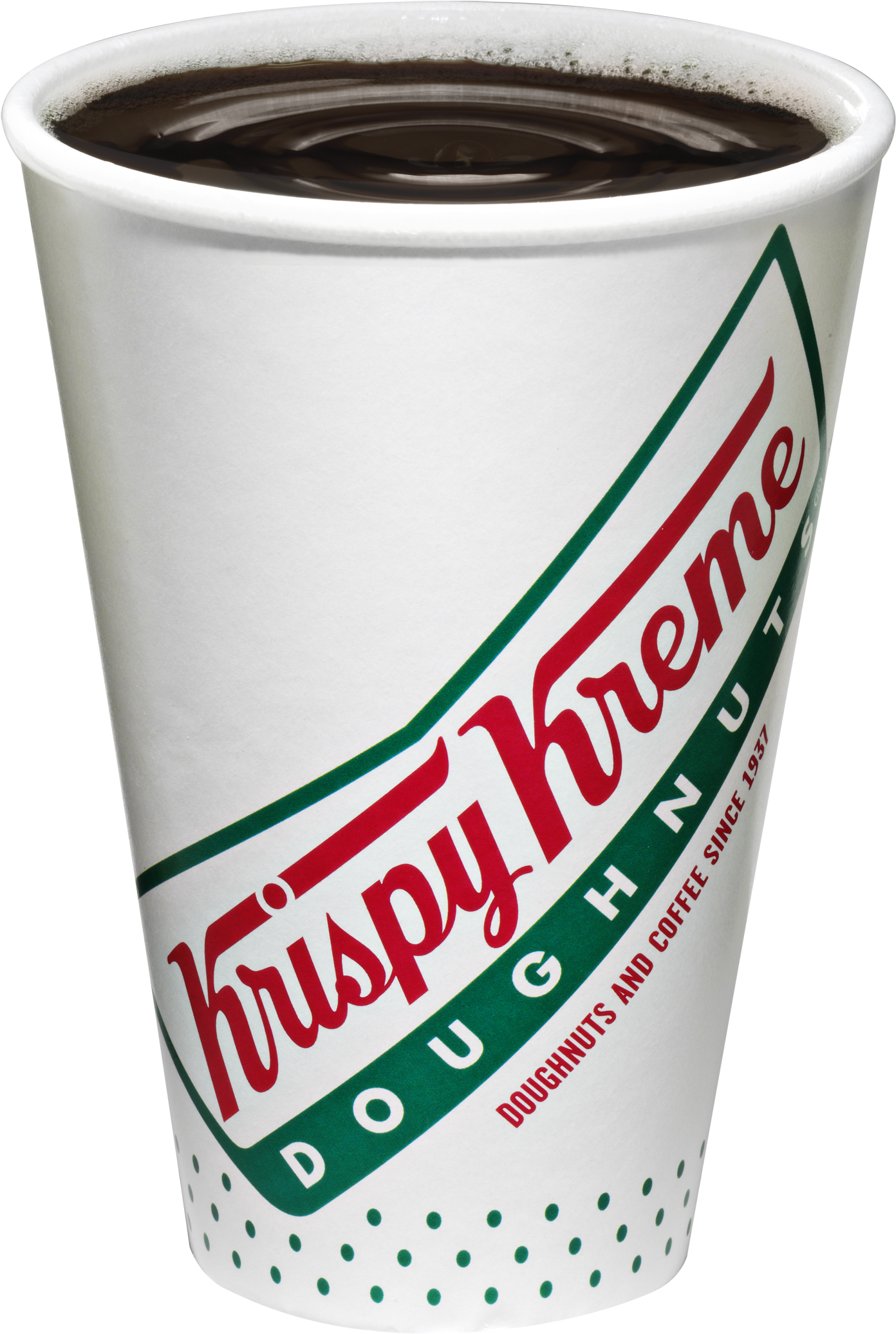 Krispy Kreme Coffee Cup - Krispy Kreme And Coffee Clipart (1904x2408), Png Download