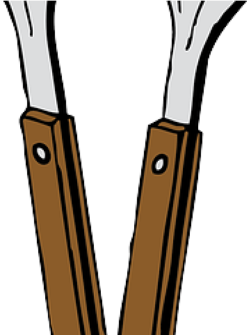 Cutlery Clipart Makan - Tongs - Png Download (640x480), Png Download