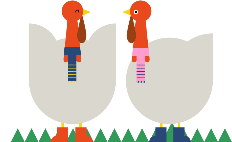 90% Of These Turkeys Grow Up On Intensive Factory Farms, - Cartoon Clipart (800x514), Png Download