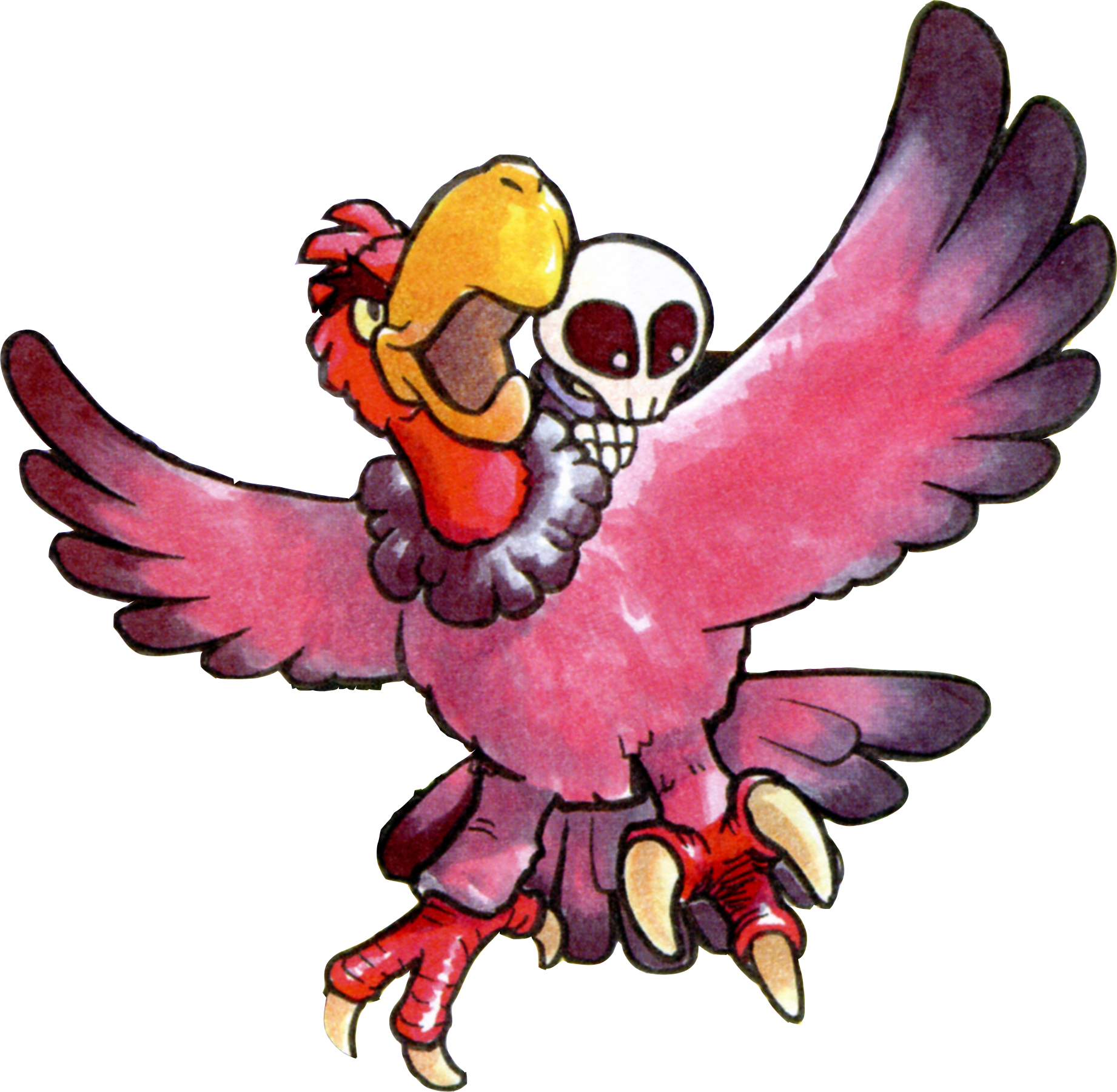Be Sure To Check Out The Link's Awakening Boss Artwork - Evil Eagle Link's Awakening Clipart (1842x1802), Png Download