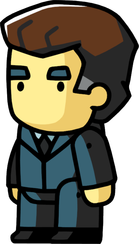 Boss - Scribblenauts Bride Clipart (452x790), Png Download