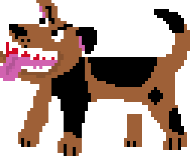 Hungry Dog - Cartoon Clipart (770x610), Png Download
