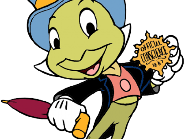 Jiminy Cricket Clipart Transparent - Jiminy Cricket - Png Download (640x480), Png Download