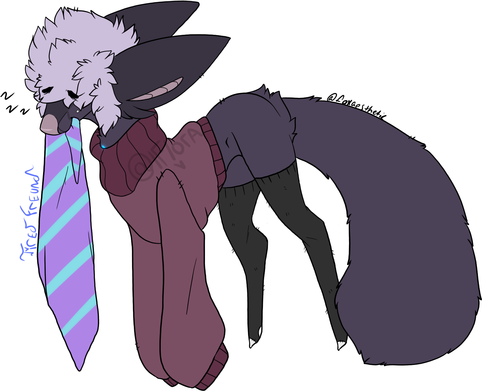 [freund] Tired - Dog Clipart (1700x1700), Png Download