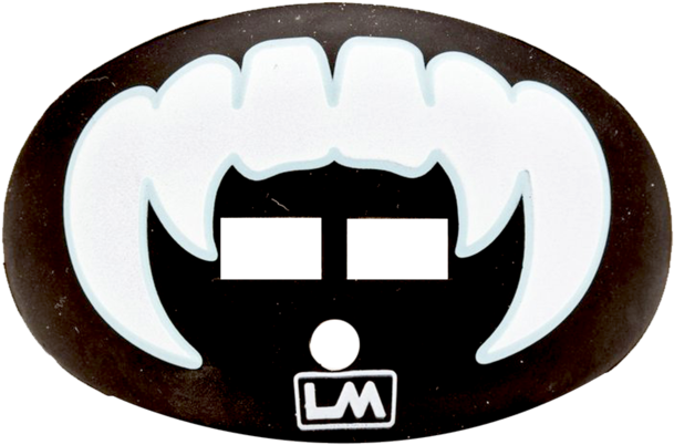 Vampire Fangs Black - American Football Clipart (900x900), Png Download
