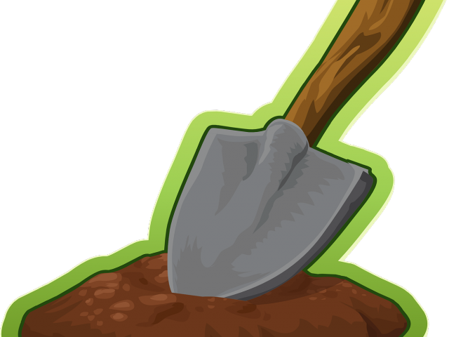 Shovel Clipart Archaeology - Shovel Dirt Clip Art - Png Download (640x480), Png Download