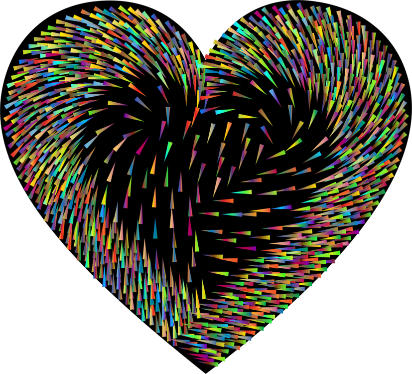 Line Heart - Heart Clipart (827x750), Png Download