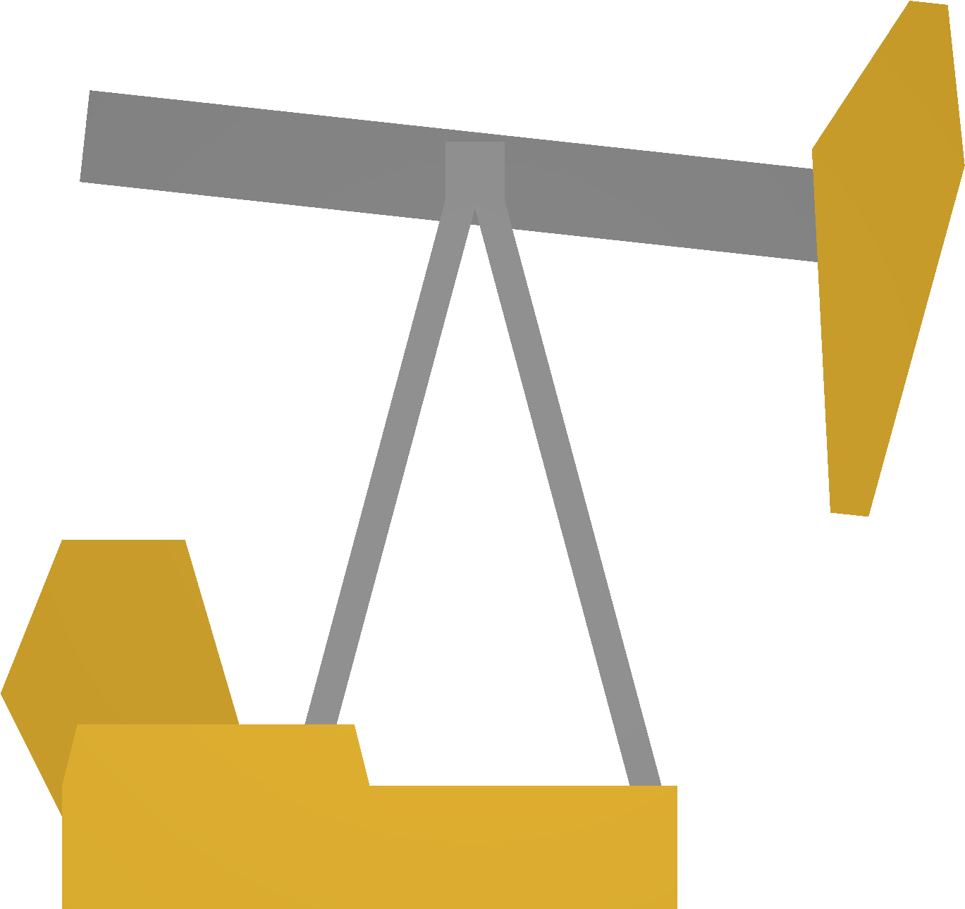 Gate Clipart Metal Bar - Pumpjack - Png Download (1536x1536), Png Download