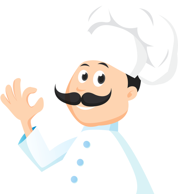 Huicho's Bakery - Animated Baker Clipart (708x646), Png Download