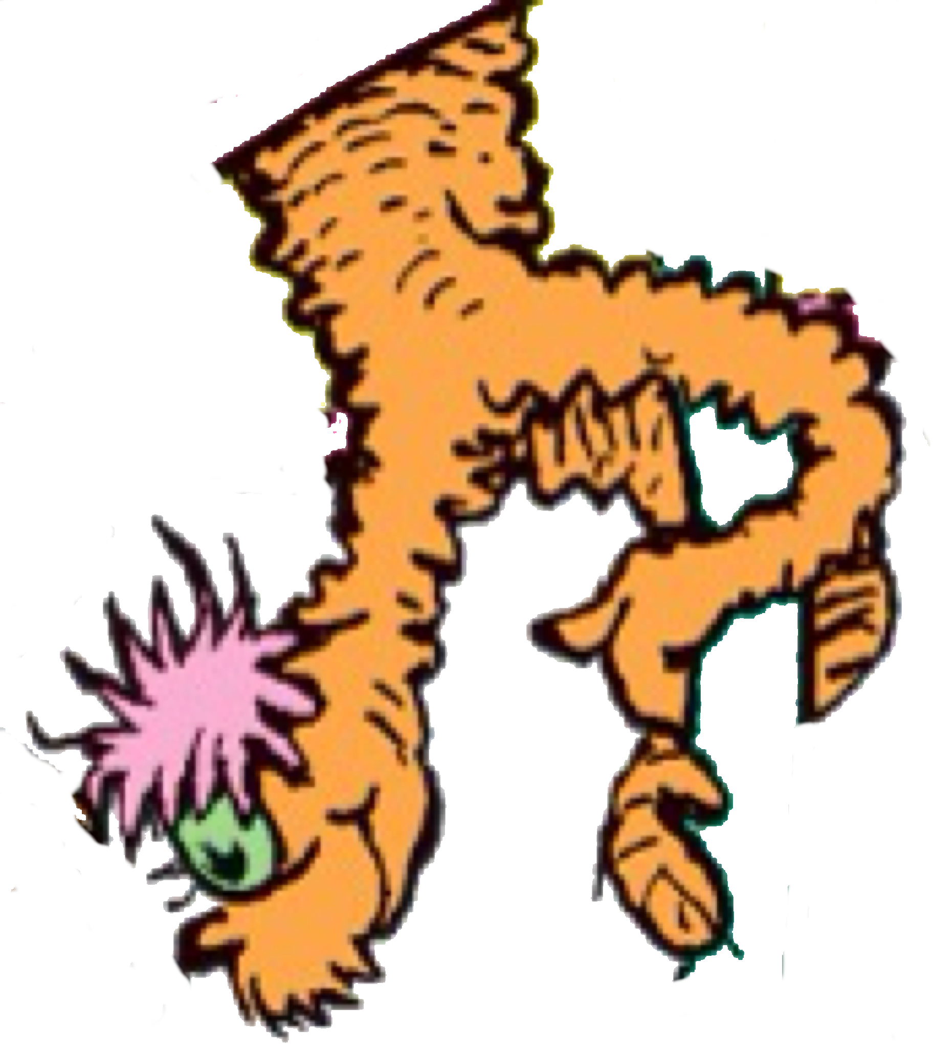 Zamp - Dr Seuss Zamp Clipart (1826x2048), Png Download