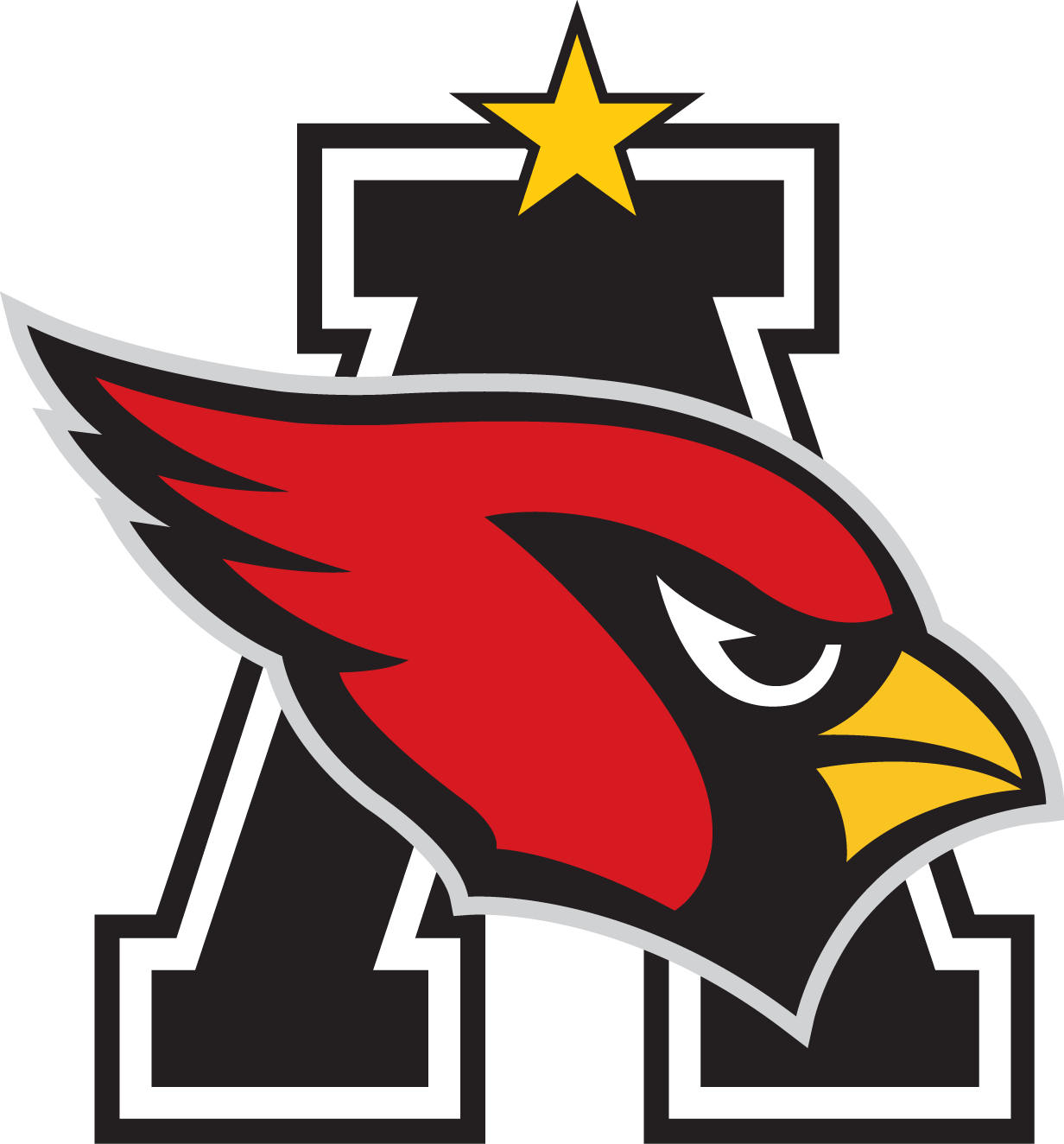 Alexandria Cardinals Clipart (1232x1324), Png Download