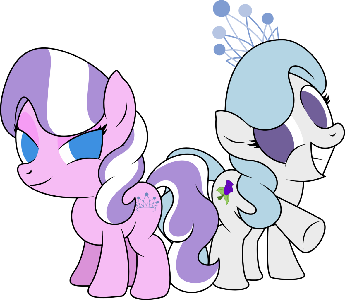 Ideltavelocity, Diamond Tiara, Royal Blue, Safe, Simple - Cartoon Clipart (1179x1024), Png Download