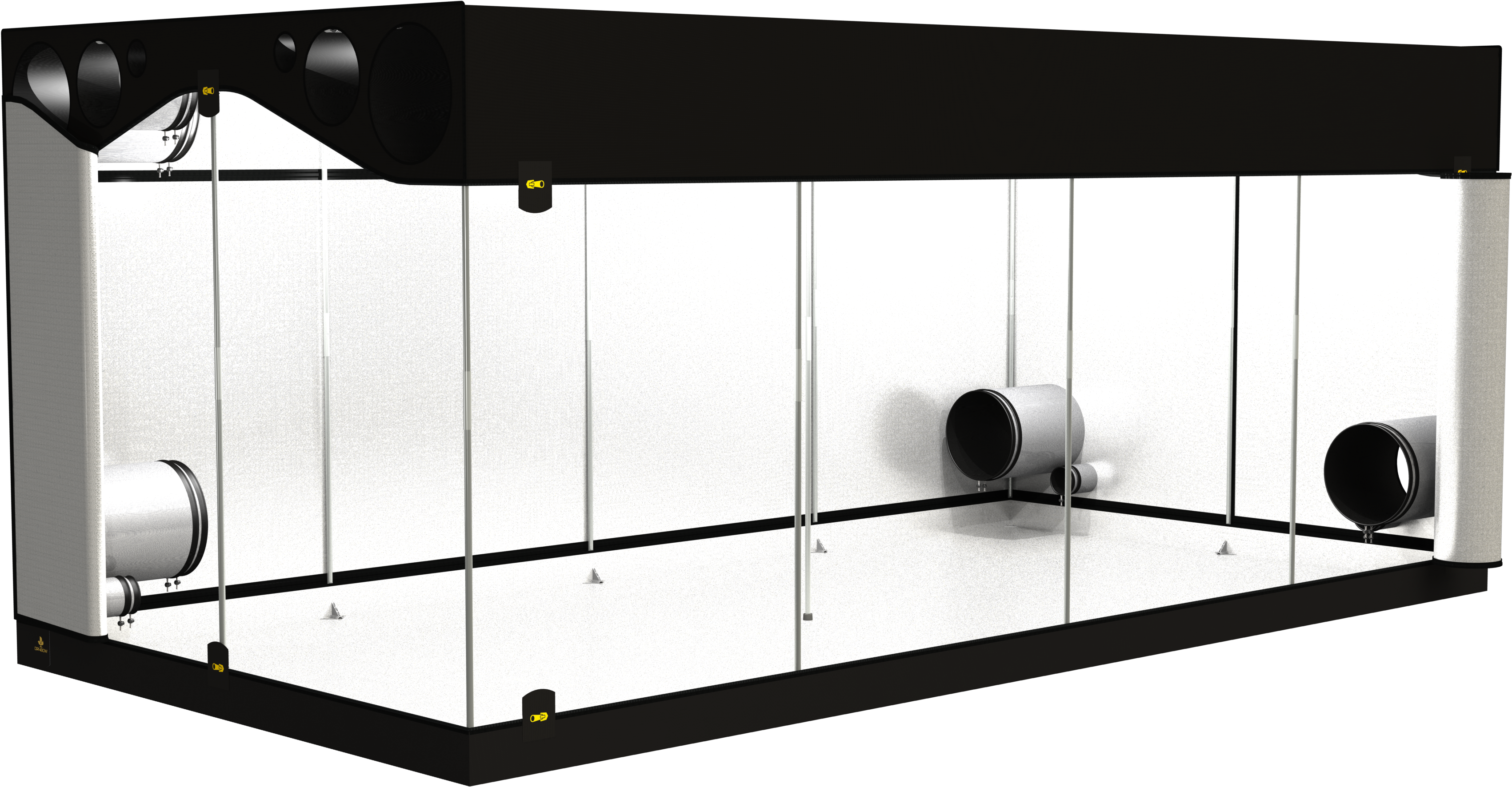 Secret Jardin Dark Room 480 Wide 192x96x80 Clipart (3429x1800), Png Download