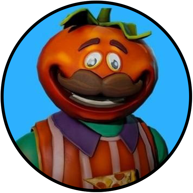 Sfu Fortnite - Tomato Head Fortnite Head Clipart (640x640), Png Download