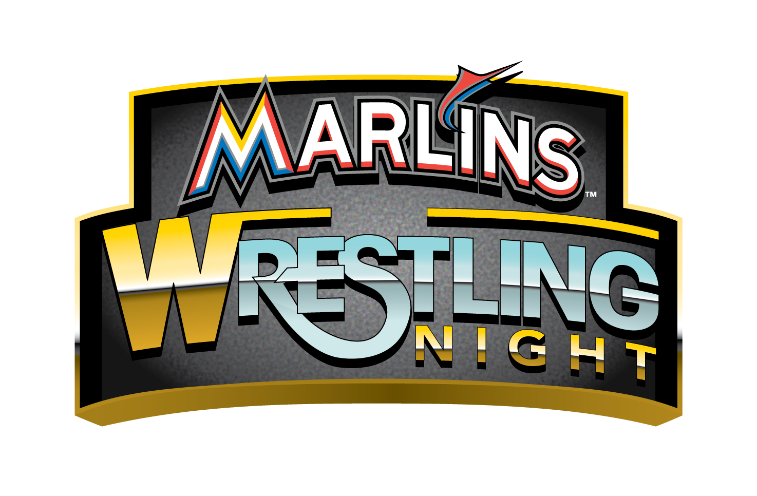 Miami - Miami Marlins Bumper Sticker - Glitter Clipart (1811x1236), Png Download