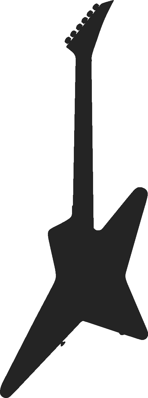 Star - Gus G Clipart (485x1303), Png Download
