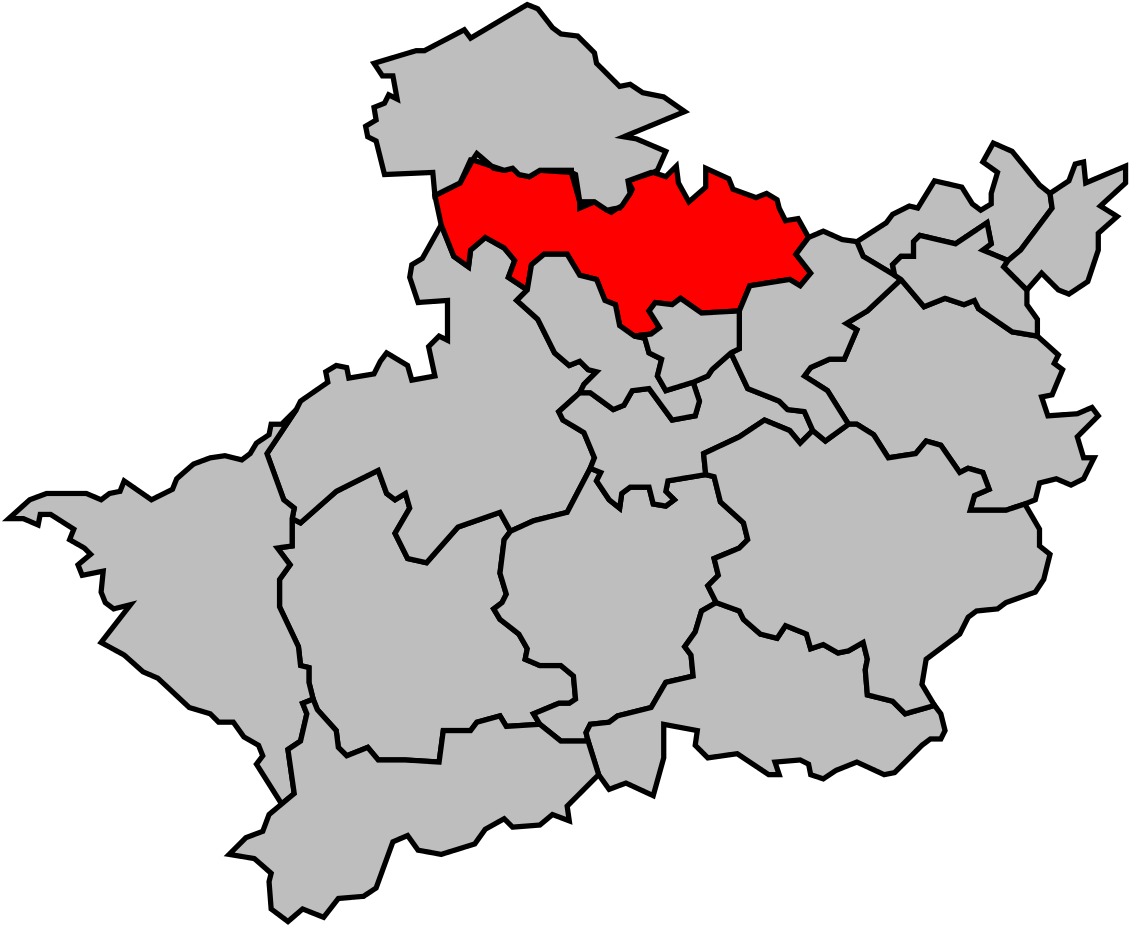 Map Canton Code 27 - Canton Of Nonancourt Clipart (1232x1024), Png Download